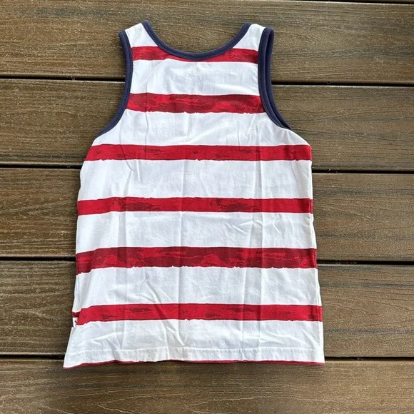 Youth Medium 7/8  Tommy Bahama American Flag Tank - Picture 2 of 4